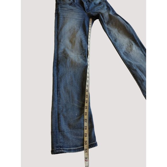 Express Leggings Womens 4 Cropped Mid Rise Stretch Denim Perfect - Picture 7 of 16